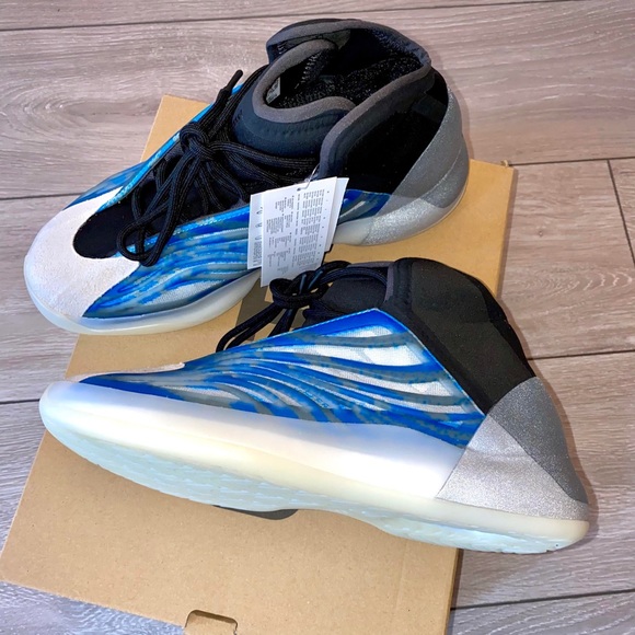 Yeezy | Shoes | Auth Adidas Yeezy Qntm Basketball Frozen Blue | Poshmark